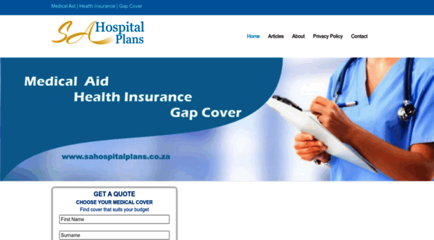 sahospitalplans.co.za