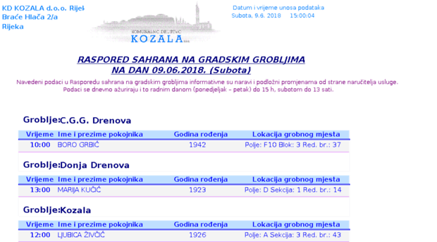 sahrane.kd-kozala.hr