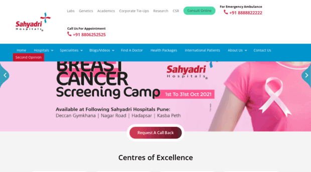 sahyadrihospitals.com