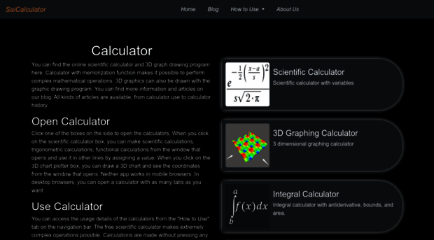 saicalculator.com