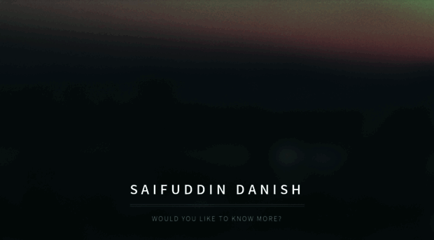 saifuddindanish.com