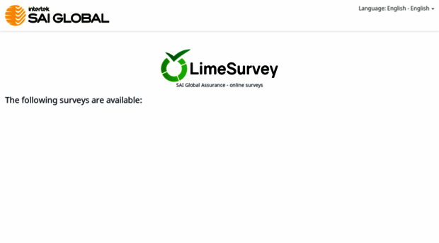saiglobal.limequery.com