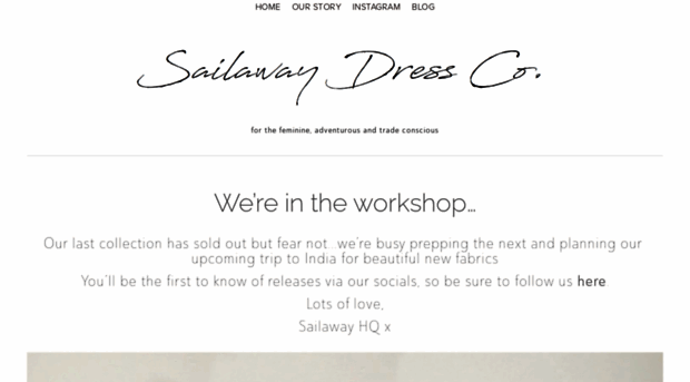 sailawaydresscompany.com