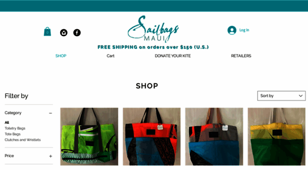 sailbagsmaui.com