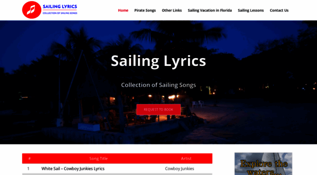 sailinglyrics.com