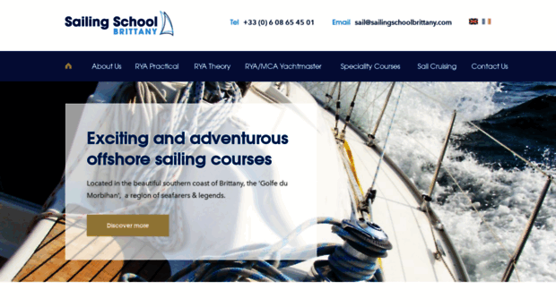 sailingschoolbrittany.com