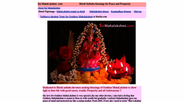 saimahalakshmi.com