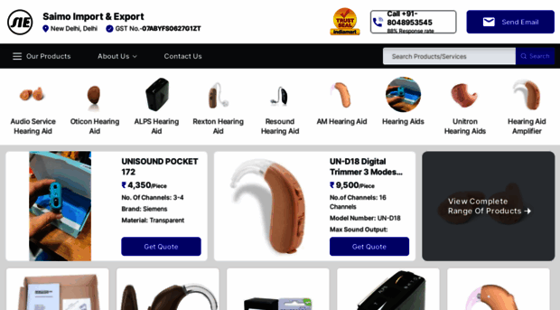 saimohearingaids.in