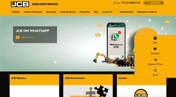 sainiearthmovers.jcbindia.co.in