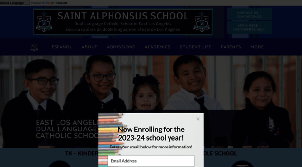 saintalphonsusschool.org