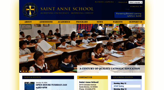 saintanneschool.com