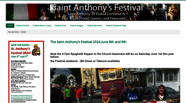 saintanthonysfestival.org