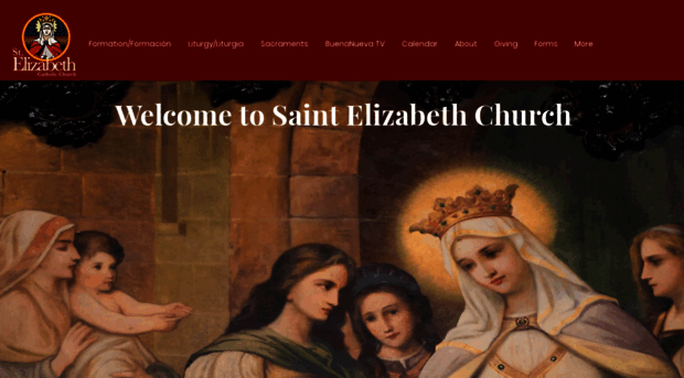 saintelizabethchurch.com