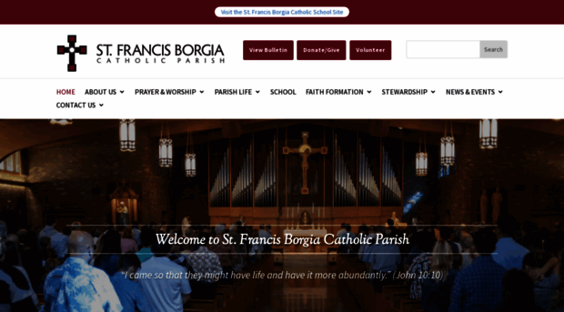 saintfrancisborgia.org