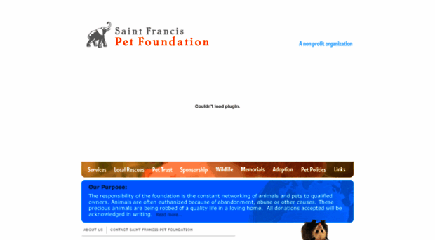 saintfrancispetfoundation.org