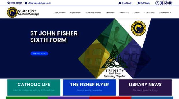 saintjohnfishercc.co.uk