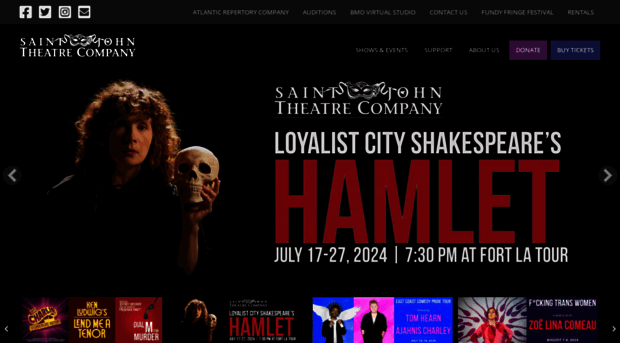 saintjohntheatrecompany.com