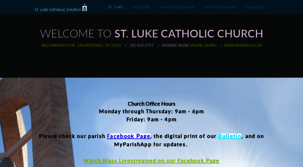 saintlukeparish.com