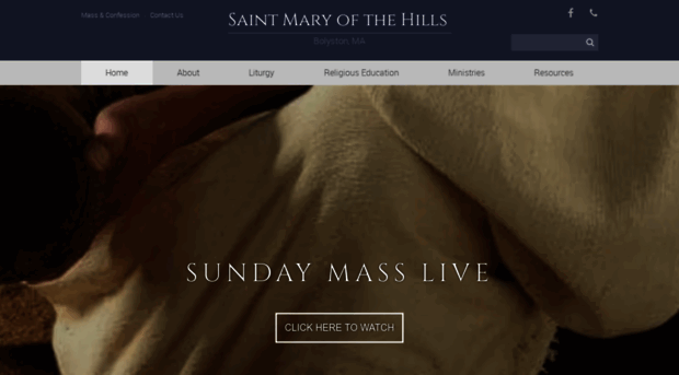 saintmaryofthehills.com
