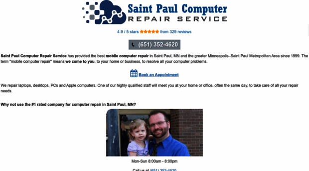 saintpaulcomputerrepair.com