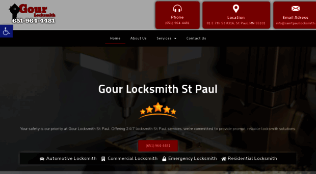 saintpaullocksmith.com