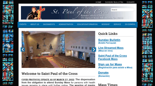 saintpaulofthecross.org