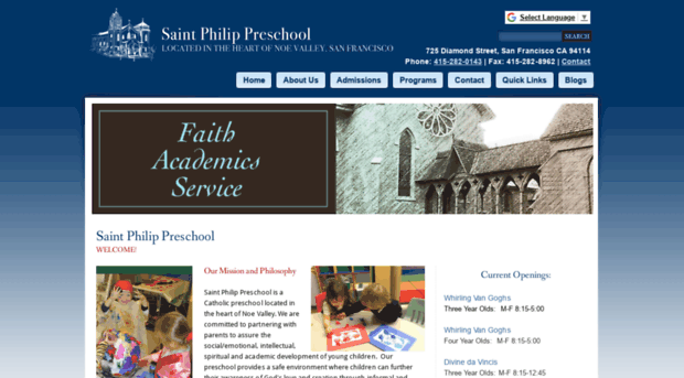 saintphilippreschool.org