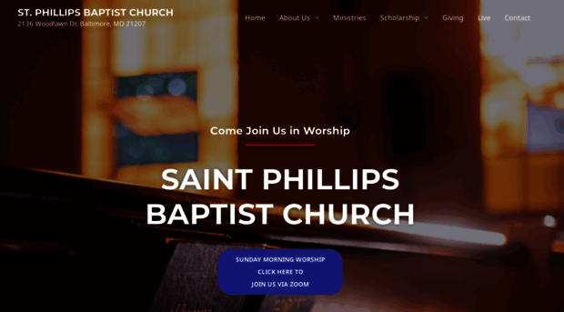 saintphillipsbaptistchurch.org