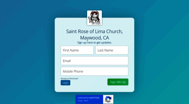 saintroseoflimamaywood.flocknote.com