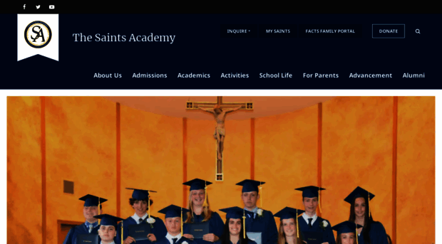 saintsacademy.org