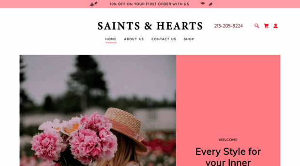 saintsandhearts.com