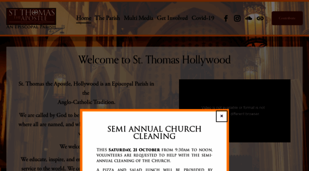 saintthomashollywood.org