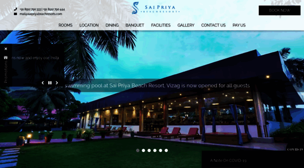 saipriyabeachresorts.com