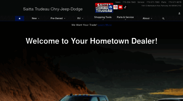 saittatrudeauchryslerjeepdodge.com