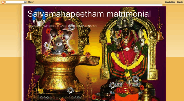 saivamahapeethammatrimonial.blogspot.in