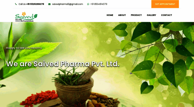 saivedpharma.com