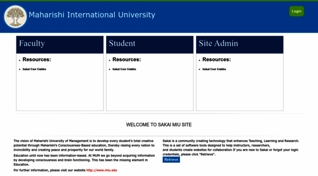 sakai.cs.miu.edu