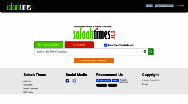 salaahtimes.co.za