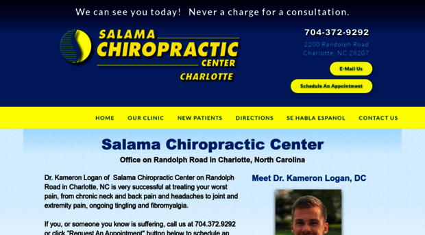 salamacharlottechiropractor.com