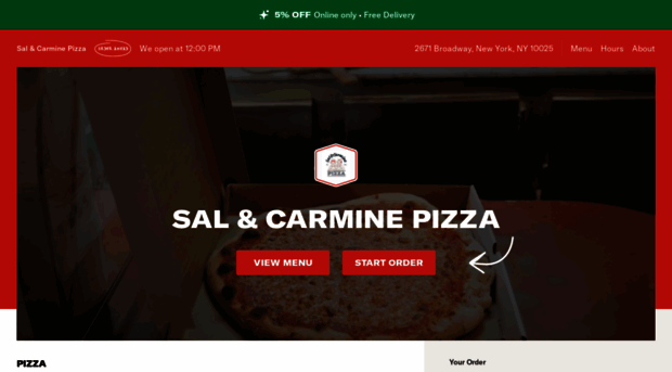 salandcarminepizza.com