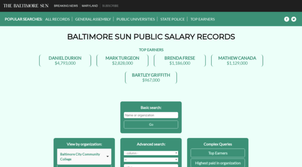 salaries.news.baltimoresun.com