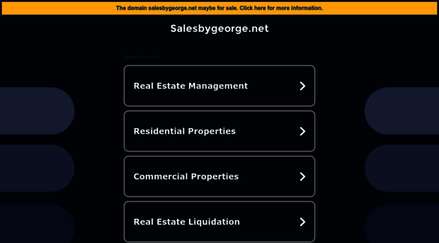 salesbygeorge.net