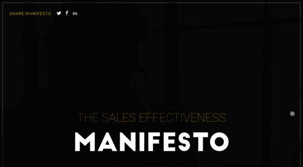 saleseffectivenessmanifesto.com