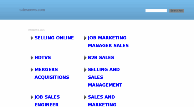 salesnews.com