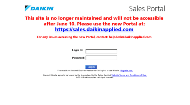 salesportal.daikinapplied.com