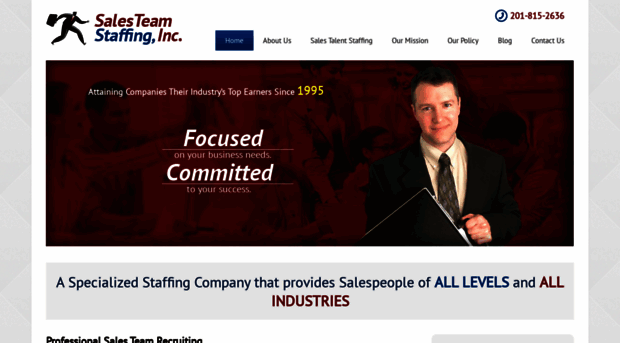 salesteamstaffing.com