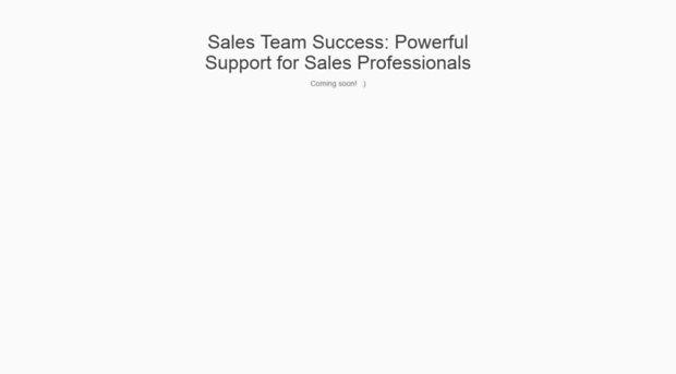 salesteamsuccess.com