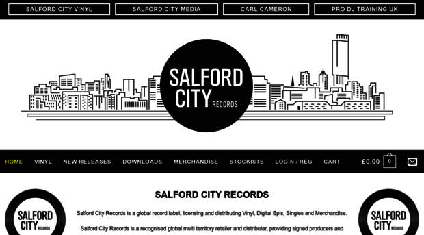 salfordcityrecords.com