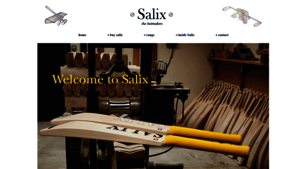 salixcricketbats.com