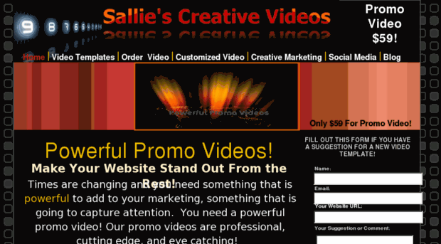 salliescreativevideos.com